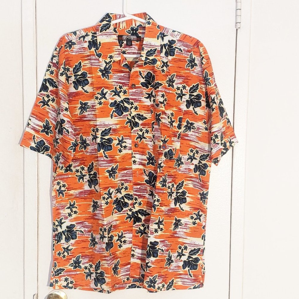 New First Down Hawaiian Shirt - Medium